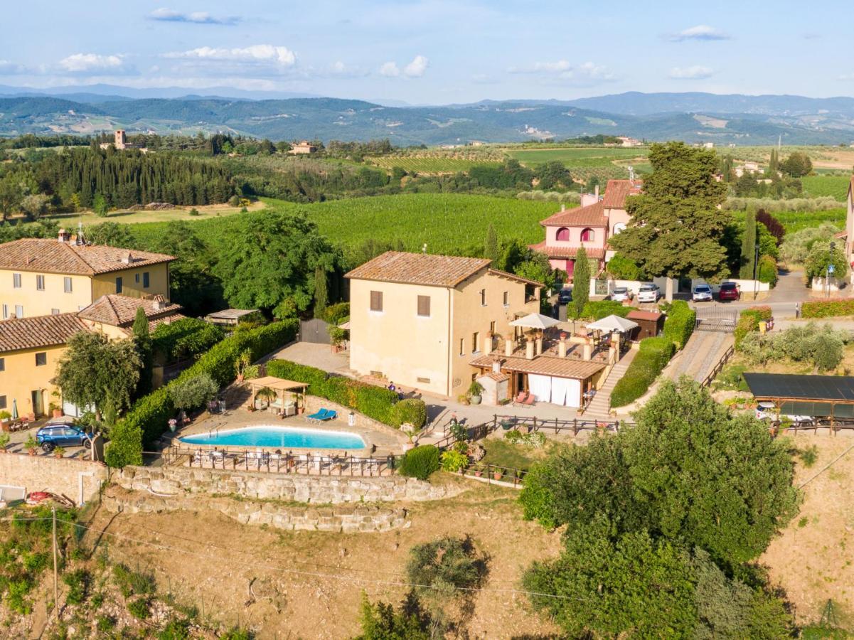 Podere Vergianoni Con Piscina E Vista Mozzafiato Tavarnelle Val di Pesa 외부 사진