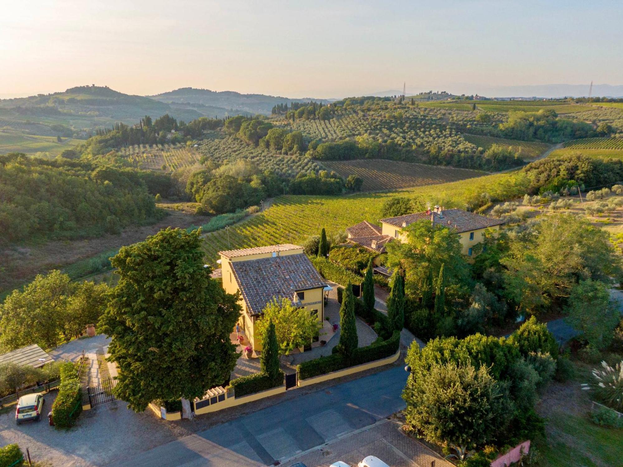 Podere Vergianoni Con Piscina E Vista Mozzafiato Tavarnelle Val di Pesa 외부 사진